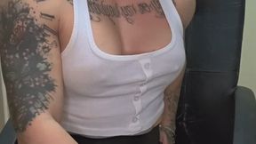 Attratto dai pantaloni in pelle