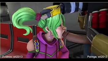 Fortnite zoey hentai, zoey chupando verga