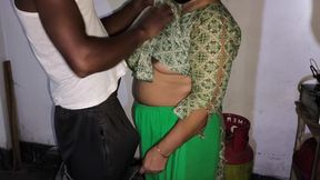 My Stepaunty Was Cutting Vegetables so I Hugged Her and Started Fucking Her in the Ass