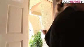 Loudly moaning slut spreads her cunt for fucking