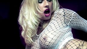 guy can t wait to fuck his mistress so he rips her fishnets off and slams his cock in her asshole