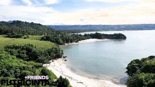 chinese Sexy Putri Cinta Having Fun with Her Cunt On Empty Beach