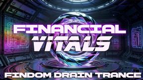 Financial Vital Seizure: Asset Drain from locked cock