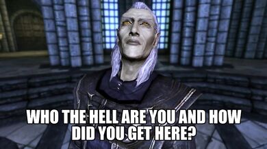 Andrea Travels To Another Dimension A Skyrim Story