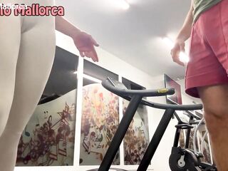 Screwing a Sexy Bubble Butt Spanish Picked UP From The GYM