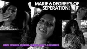 MARIE AND SIX DEGREES OF SEPARATION! SPRING , SEXY SNEEZE, SNORT, SNOT, SMOKING, SPITTING AND MORE! mp4 version