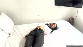 Tatti Got Tied-up and Gagged with 3 Different Ballgags! Then Hogtied!(hd1080p)(discounted)