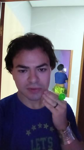 brazilian gay soccer fan having his naughty cheerleader night