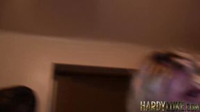 British Blonde Yuffie Gets Doggystyle Fucked Before Deepthroat Blowjob