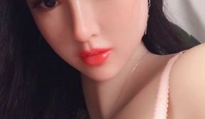 Watch free Real Doll Silicone Head TPE body Kanadoll