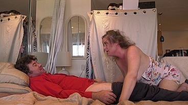 Stepdaughter begs stepdad to let her suck his dick