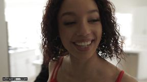 HOTWIFE XXX - Husband Loves To Watch Ebony Hotwife Become a Slut With a New Cock