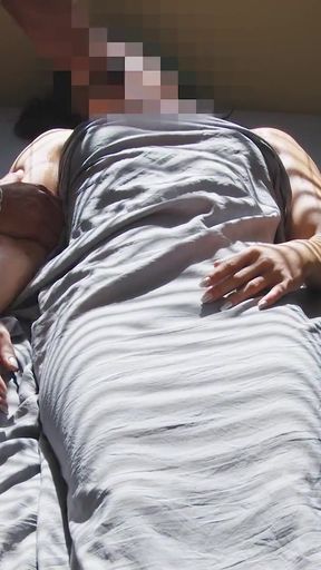 Asian Exhibitionist Massage Client Flashing and Teases the Masseur   Clip 2