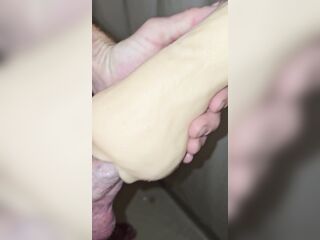 Hottest Hunk Masturbation with veiniest ramrod up close