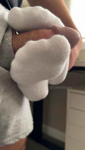 🧦 Bratty Sockjob JOI – Denial & Verbal Control