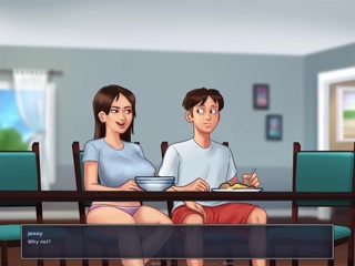 Summertime Saga Jenny Gets Fucked In the Pool [18+] Jenny Sex Scenes Part 3