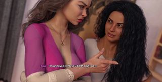 My Bimbo Dream - Hot Latina MILF Makes Her Friend with Big Fake Tits Cum in the Fitting Room While Massage Her Nipples