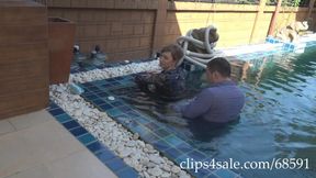 Seamless pleasure - pool dare