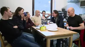 Naughty Christmas Party Wild Orgy Fuck Fest