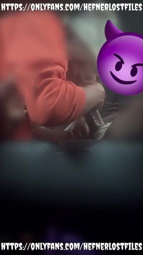 Throated in Front of Her Boyfriend’s House