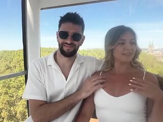 That babe Sucks Me in the Ferris Wheel, I Take Her Home to Bang Her Properly!