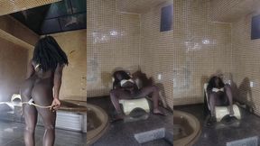 fernanda chocolatte em uma danca sensual e gozando na beira de uma hidro