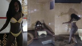 fernanda chocolatte em uma danca sensual e gozando na beira de uma hidro