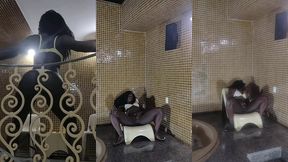 fernanda chocolatte em uma danca sensual e gozando na beira de uma hidro