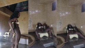 fernanda chocolatte em uma danca sensual e gozando na beira de uma hidro