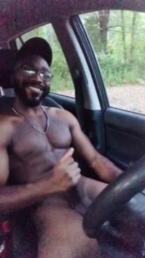 Car Stroking in the Woods