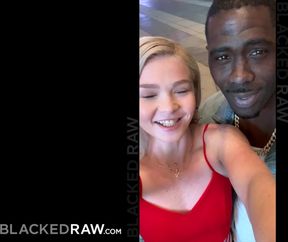 BLACKED RAW - her Boyfriend let her have a Real Man for once - Kay carter