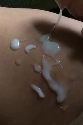 Shooting a Big Creamy Load on My Thigh