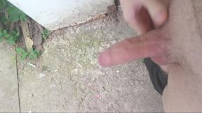 Young Bisexual Masturbates His Huge Cock Day 8
