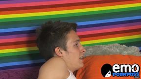 Trampstamp Dustin Revees barebacked by twink cocksucker