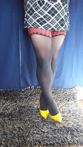 Stockings Try
