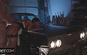 Deeper. Angela White Lures Each Man In to Take Their Turn