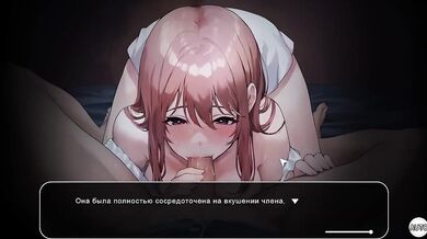 Step sis lost the bet and now sucks this big dick raw eng sub