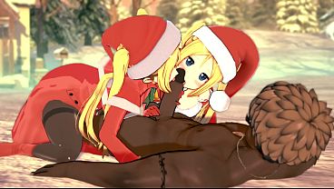 Especial De Navidad Anime Hentai Gemelas cachondas son folladas