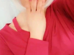 Curly Blonde Teen Records Solo Dildo Masturbation More at