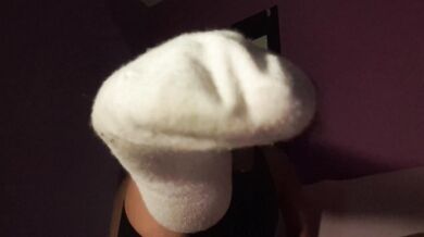 Nike socks soaked feet worship for dirty sock slave