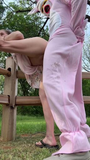 Innocent MILF Gets Fucked by BBC Easter Bunn