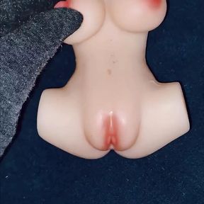 Amateur Sex with My Pocket Sex Doll Who Can Take My Big Dick in Her Little Pussy