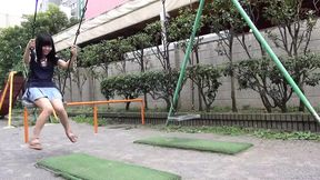 Asian Teen GF gets fucked by stepdad then cums hard