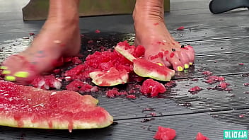 Juicy Watermelon Crush Under My Feet