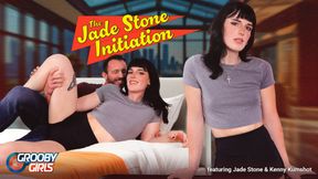 GROOBYGIRLS - Jade Stone&#039;s Steamy Debut with Kenny Kumshot