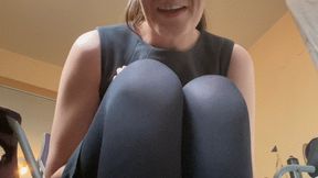 Nylon Foot Humiliation