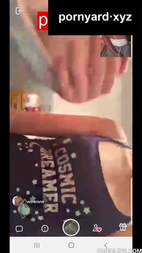Webcam teen gets caught on cam