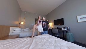 Kayleigh Cake Lets Tad Pole Creampie Her in Hollywood