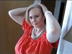 Blonde MILF with Big Boobs Playing Cam Free Porn
