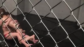 Horny Japanese Girl Dominates Partner In The Ring For Pleasure